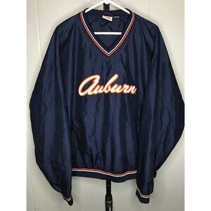 Vintage Auburn Tigers Windbreaker Jacket Mens XXL NCAA Pullover Spellout Script